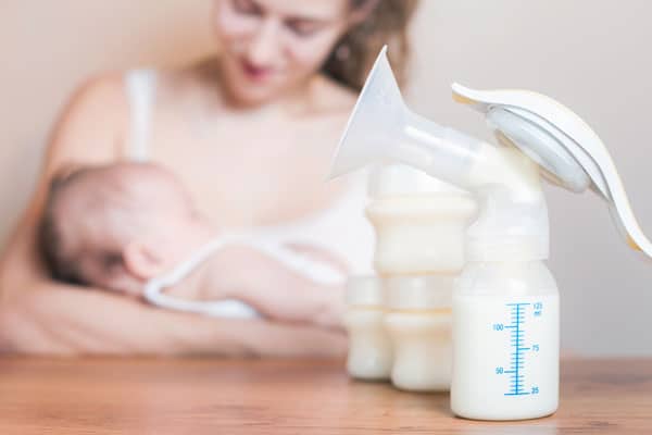pump parts and breastmilk- things to help you breastfeed