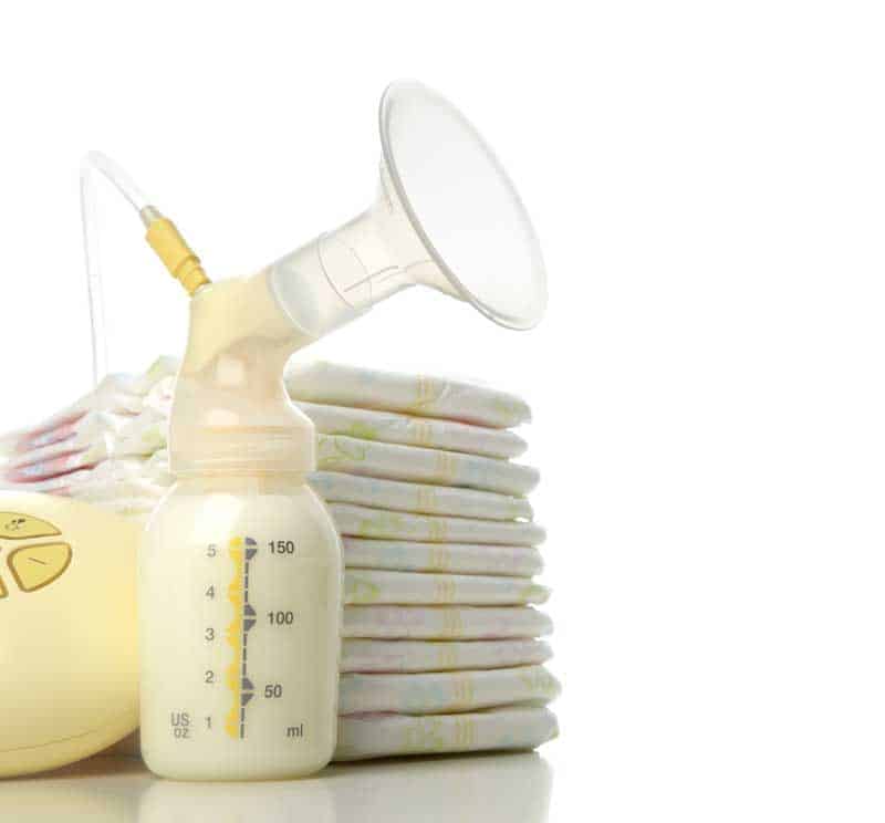pumped breastmilk in stacks--tips for how to increase your milk supply