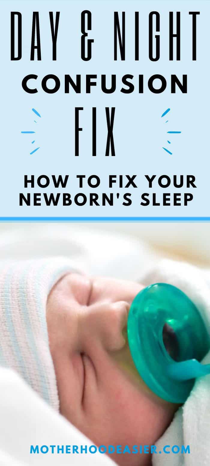 hw to fix your baby's day and night reversal of sleep cycles