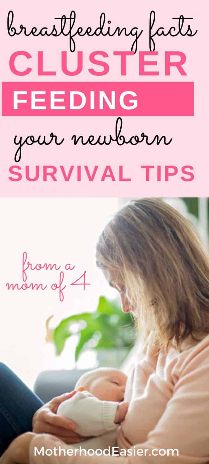 What to do when your newborn breastfeeds all the time