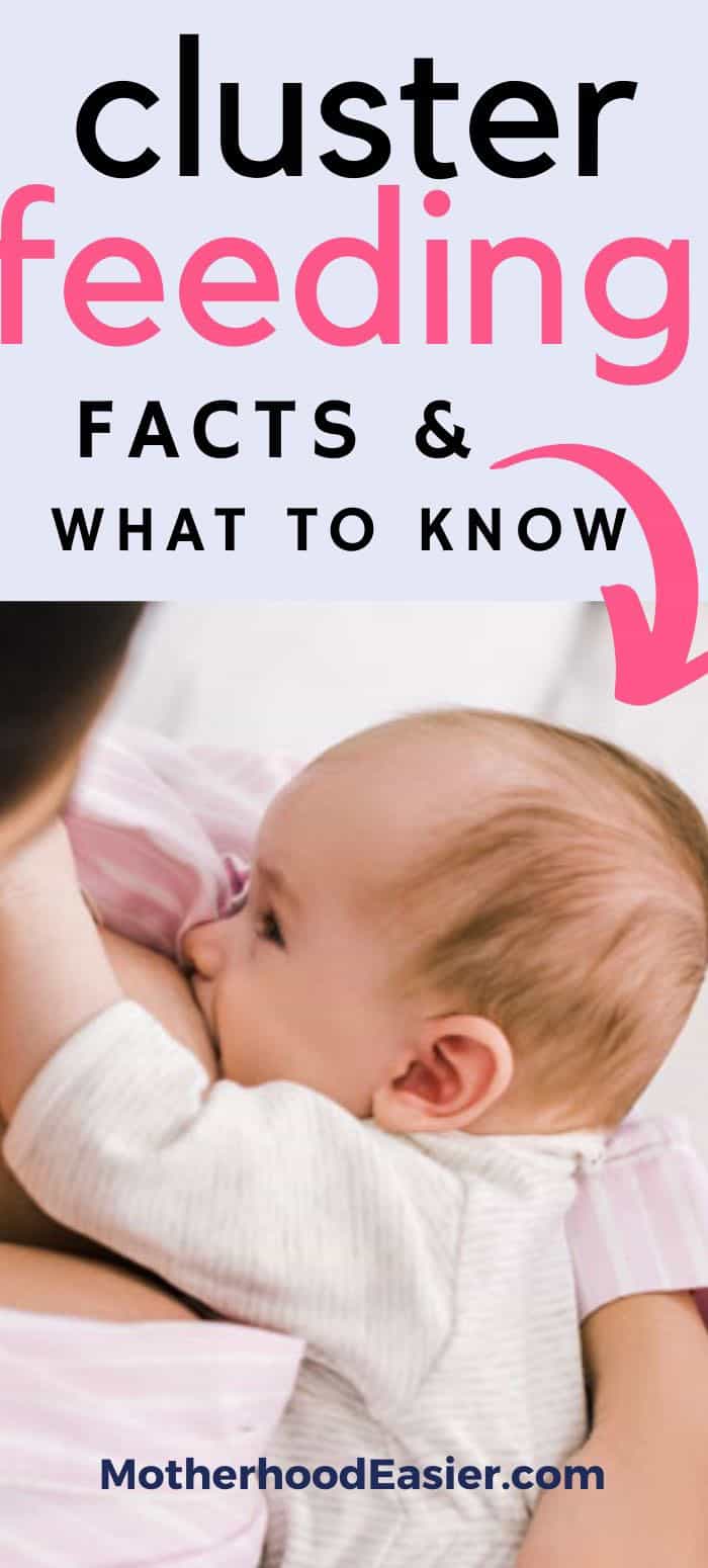 Breastfeeding Tips for Cluster Feeding
