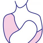 new mom breastfeeding icon
