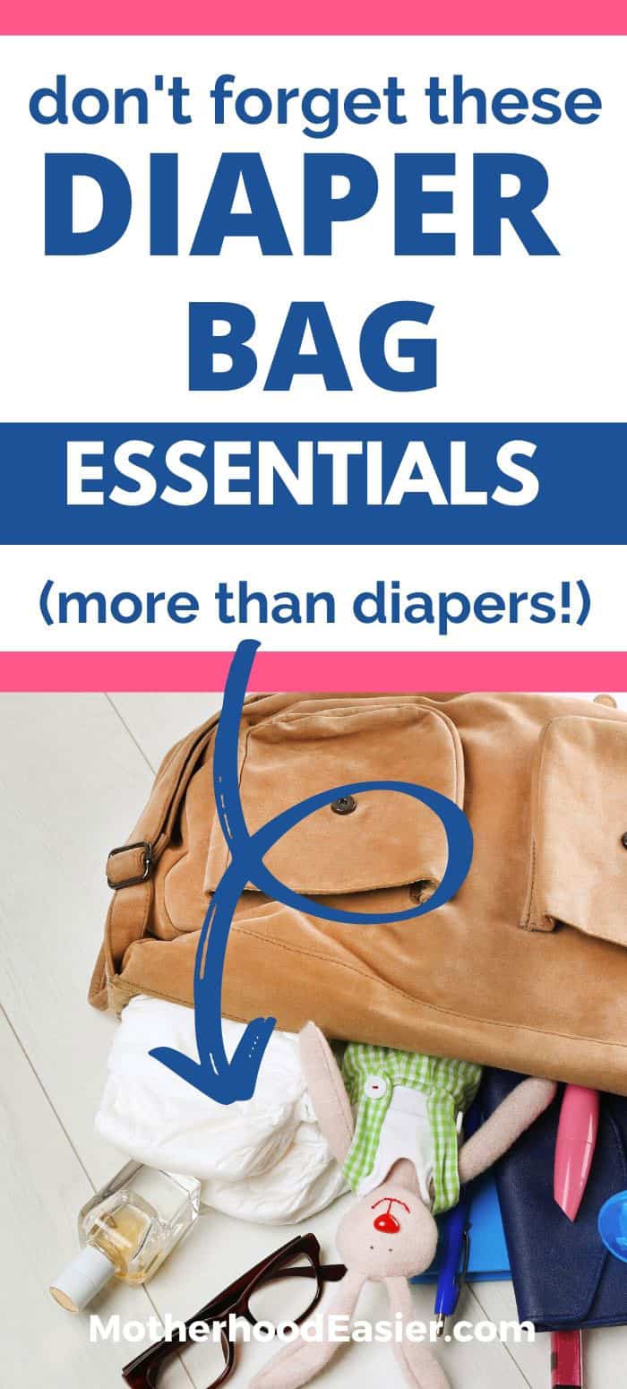 what do i need in my diaper bag