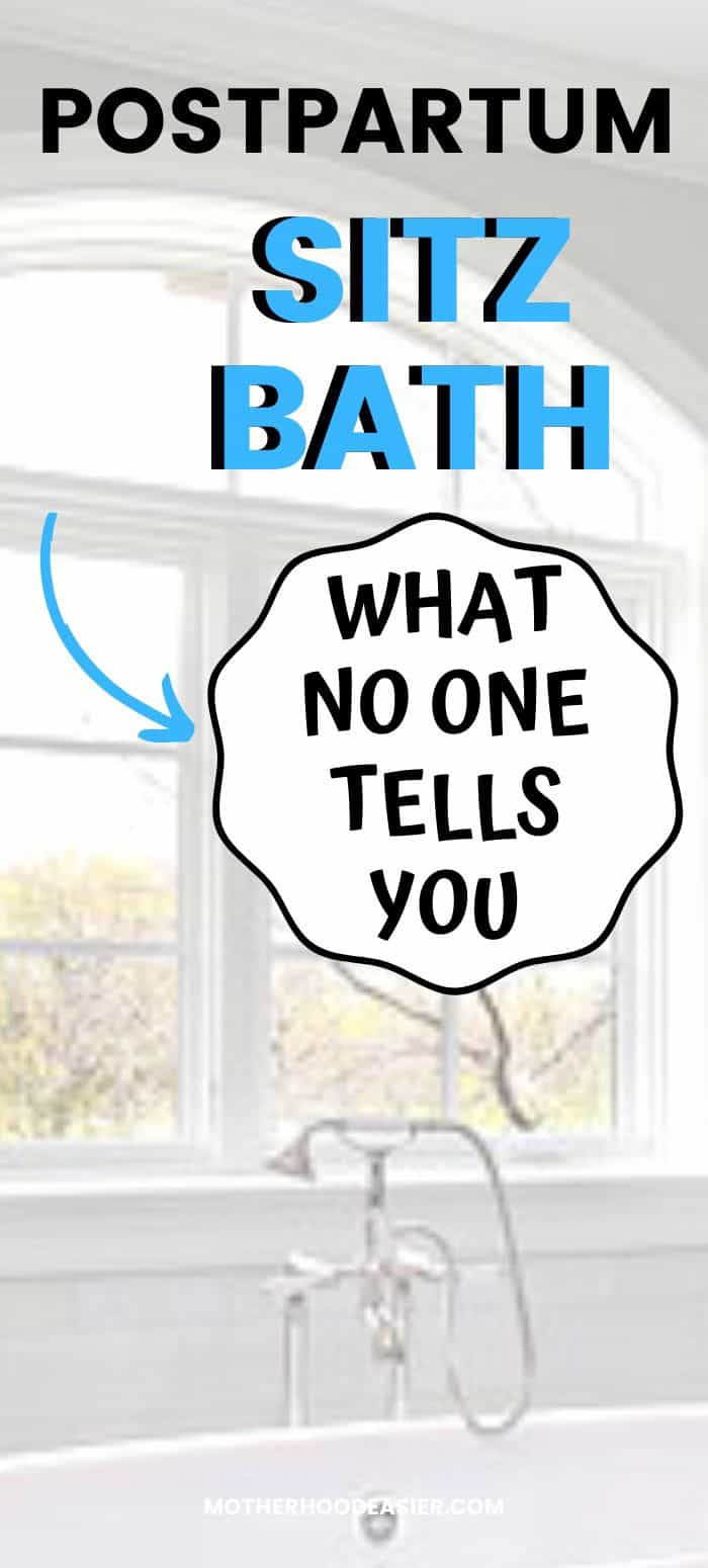 What No One Tells You About Postpartum Sitz Baths